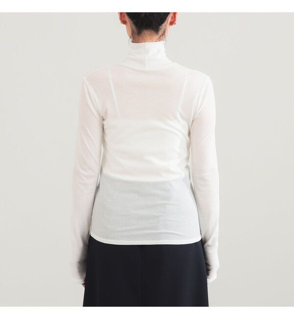 Demi-Luxe BEAMS 「強撚 フライス タートルネック プルオーバー」|Tシャツ・カットソー|