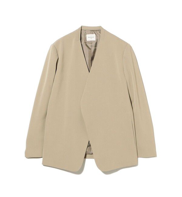Demi-Luxe BEAMS 「ドライカルゼ ベルテッド ジャケット」|ダッフルコート|