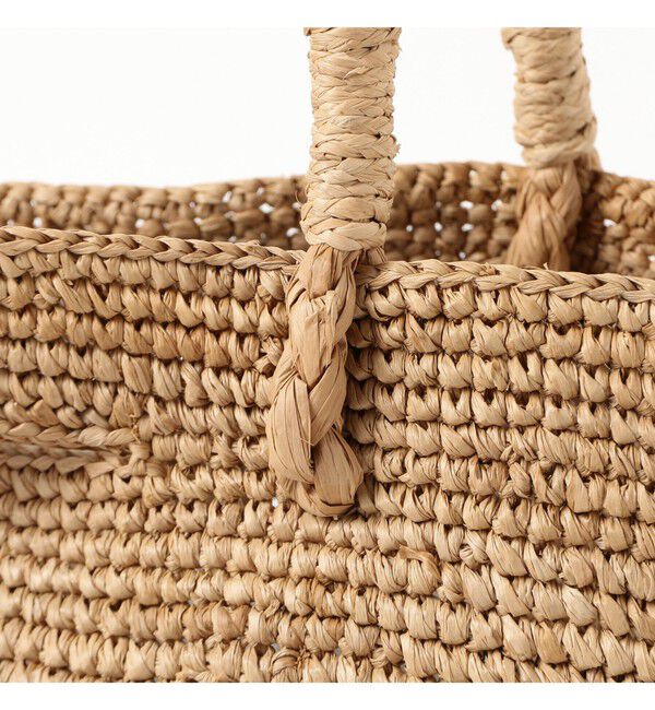 BEAMS SELECTION for WOMEN「MIORA / ラフィア トートバッグ」|トートバッグ|