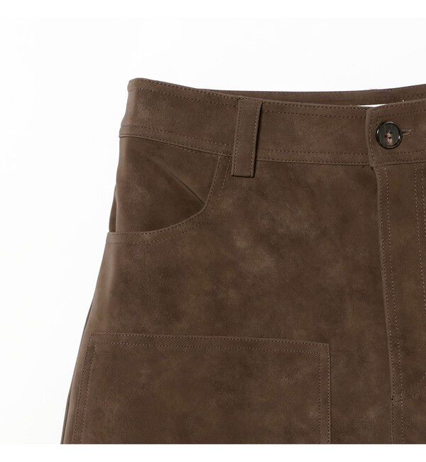 BEAMS SELECTION for WOMEN「BAUM UND PFERDGARTEN / NUMI フェイクスエード ハーフパンツ」|その他|