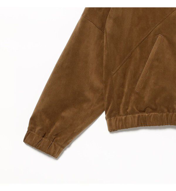 BEAMS SELECTION for WOMEN「《追加予約》【別注】TICCA / ウルトラ スエード ブルゾン」|ブルゾン・スタジャン|