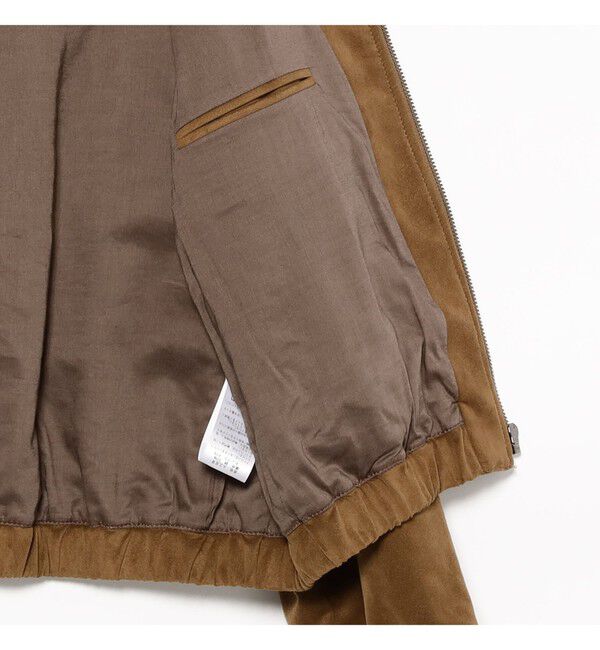 BEAMS SELECTION for WOMEN「《追加予約》【別注】TICCA / ウルトラ スエード ブルゾン」|ブルゾン・スタジャン|