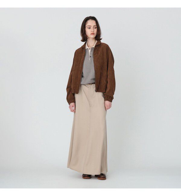 BEAMS SELECTION for WOMEN「《追加予約》【別注】TICCA / ウルトラ スエード ブルゾン」|ブルゾン・スタジャン|