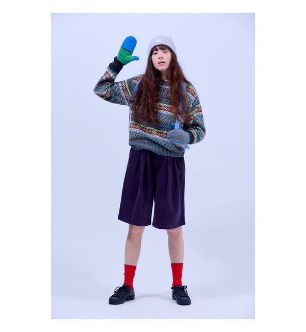 BEAMS SELECTION for WOMEN「【別注】Gramicci for BEAMS BOY / コーデュロイ ワイド ショートパンツ」|その他|