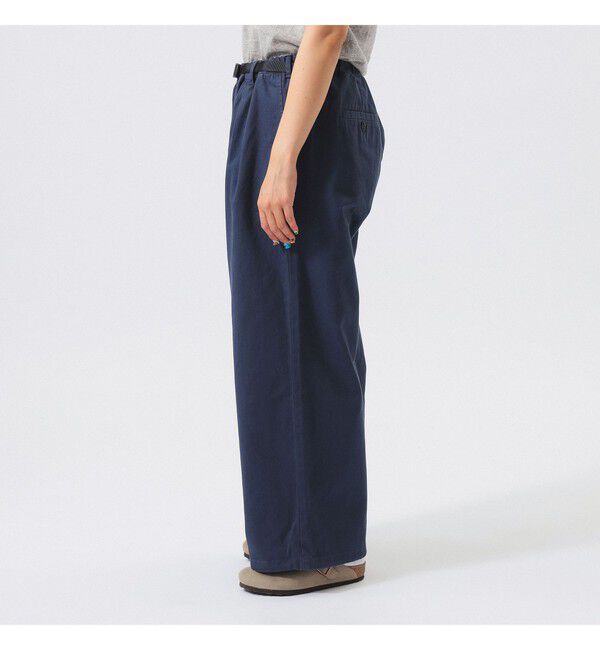 BEAMS SELECTION for WOMEN「【別注】Gramicci for BEAMS BOY / 2プリーツ ワイドパンツ」|チノ|
