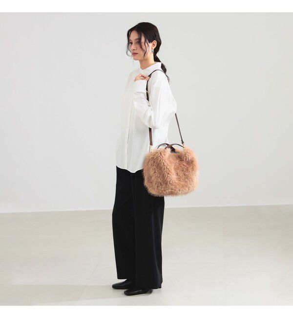 BEAMS SELECTION for WOMEN「VIOLAd&rsquo;ORO / ELMO エコファー バッグ」|トートバッグ|