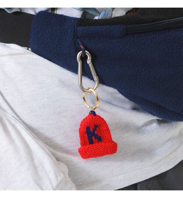 BEAMS SELECTION for WOMEN「【別注】INFIELDER DESIGN &times; BEAMS BOY / ニット キャップ キーリング」|その他|K