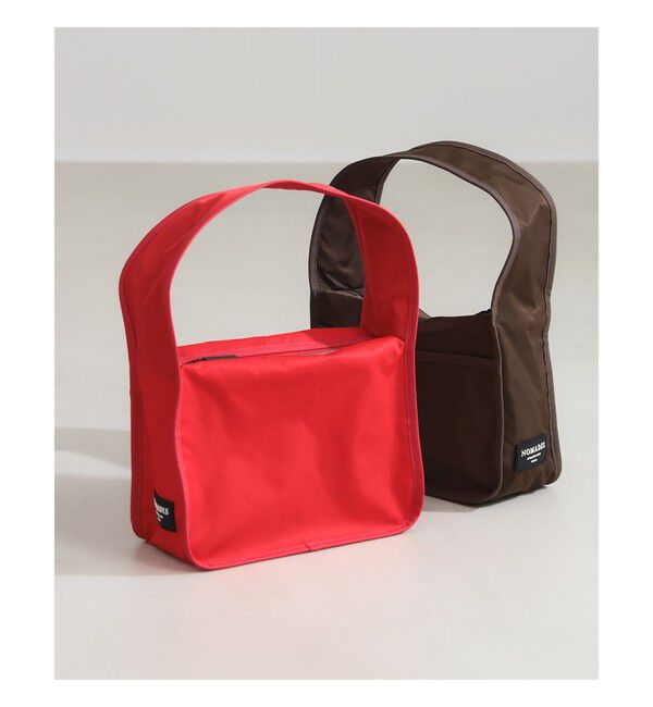 BEAMS SELECTION for WOMEN「NOMADIS / GLIDER ワンショルダー ナイロン バッグ」|トートバッグ|RED