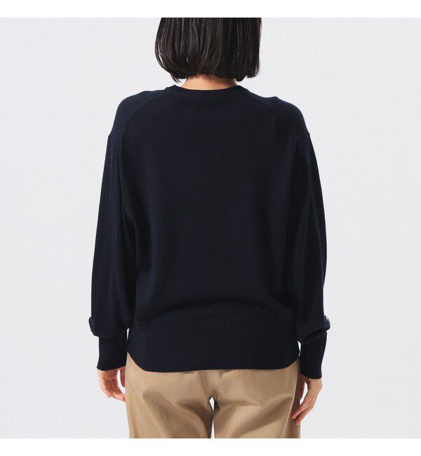 BEAMS SELECTION for WOMEN「【別注】LACOSTE for BEAMS BOY / クルー ネック ニット」|ニット・セーター|