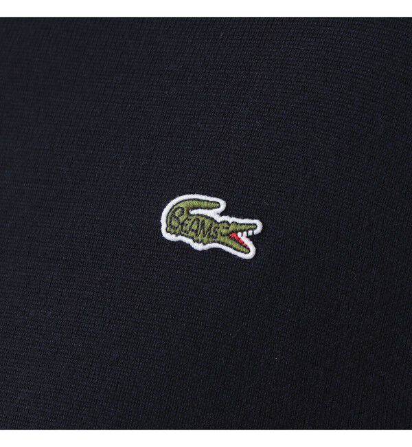 BEAMS SELECTION for WOMEN「【別注】LACOSTE for BEAMS BOY / クルー ネック ニット」|ニット・セーター|