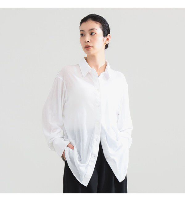 BEAMS SELECTION for WOMEN「CINOH / リラックス シャツ」|シャツ・ブラウス|WHITE