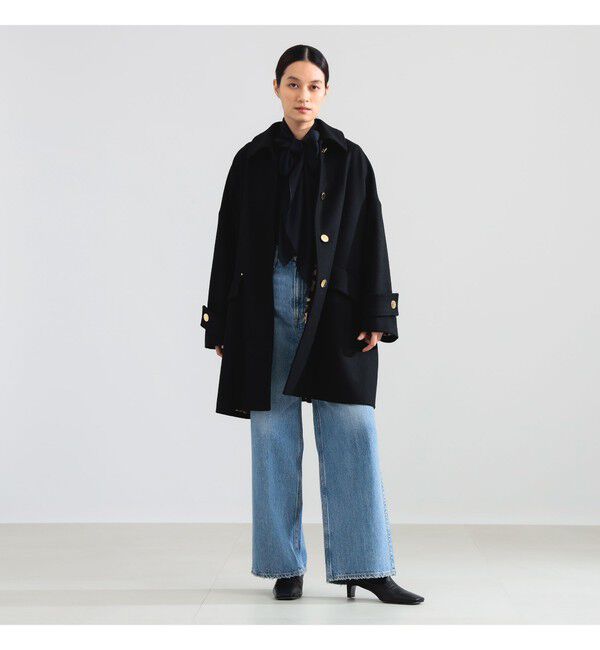 Demi-Luxe BEAMS 「MACKINTOSH / NEW HUMBIE レオパード コート」|ダッフルコート|