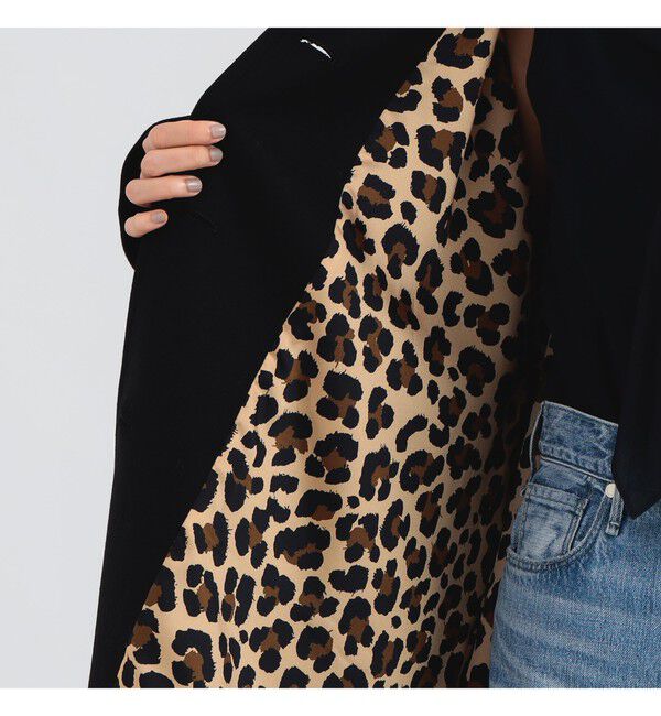 Demi-Luxe BEAMS 「MACKINTOSH / NEW HUMBIE レオパード コート」|ダッフルコート|
