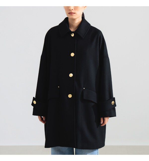 Demi-Luxe BEAMS 「MACKINTOSH / NEW HUMBIE レオパード コート」|ダッフルコート|