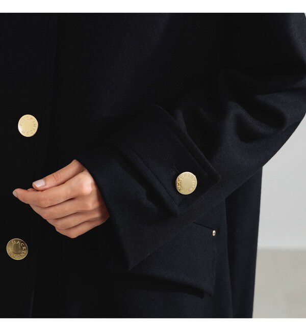 Demi-Luxe BEAMS 「MACKINTOSH / NEW HUMBIE レオパード コート」|ダッフルコート|
