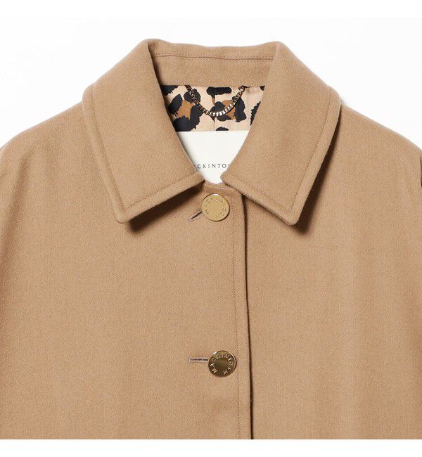 Demi-Luxe BEAMS 「MACKINTOSH / NEW HUMBIE レオパード コート」|ダッフルコート|