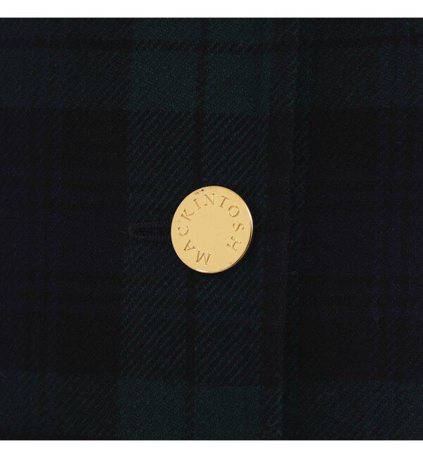 BEAMS SELECTION for WOMEN「MACKINTOSH / NEW HUMBIE ブラックウォッチ コート」|ダッフルコート|