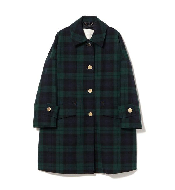 BEAMS SELECTION for WOMEN「MACKINTOSH / NEW HUMBIE ブラックウォッチ コート」|ダッフルコート|