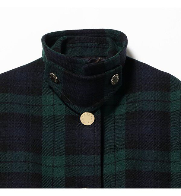 BEAMS SELECTION for WOMEN「MACKINTOSH / NEW HUMBIE ブラックウォッチ コート」|ダッフルコート|