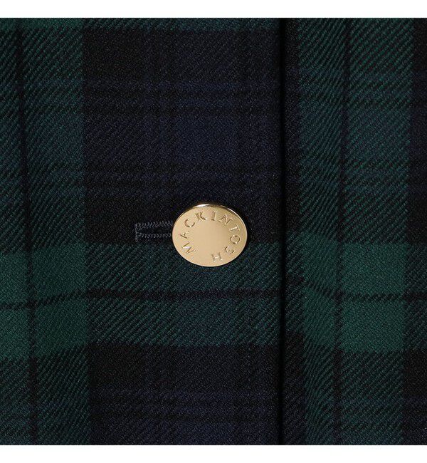 BEAMS SELECTION for WOMEN「MACKINTOSH / NEW HUMBIE ブラックウォッチ コート」|ダッフルコート|