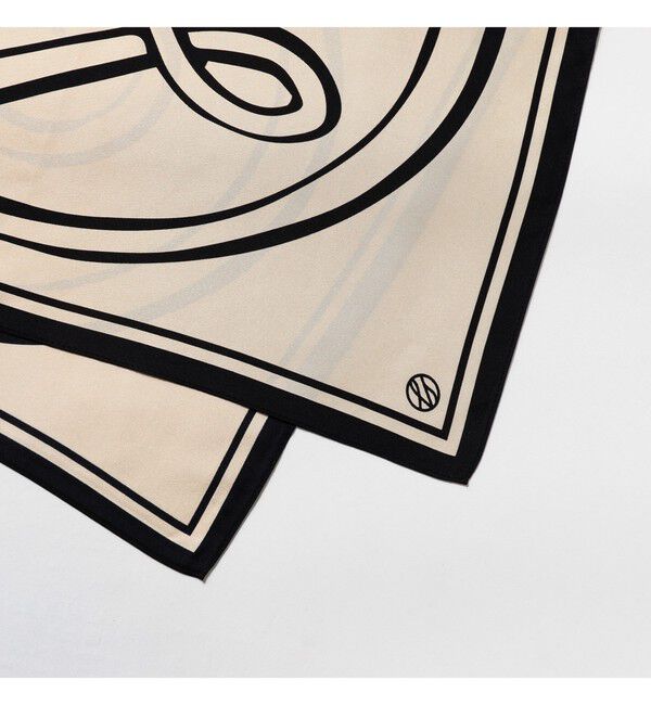 BEAMS SELECTION for WOMEN「lescarf / モノグラム スカーフ」|ストール|
