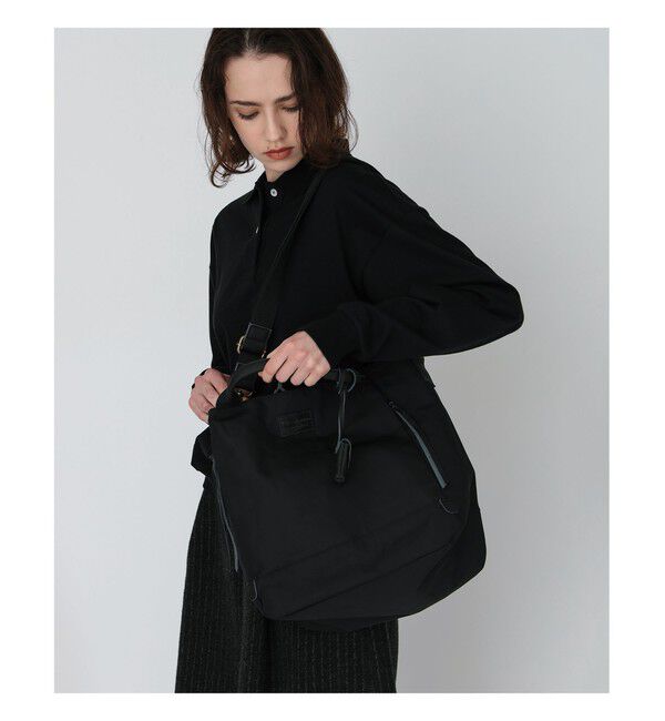 BEAMS SELECTION for WOMEN「toleur / ポリエステル 2way トートバッグ 2 」|トートバッグ|BLACK