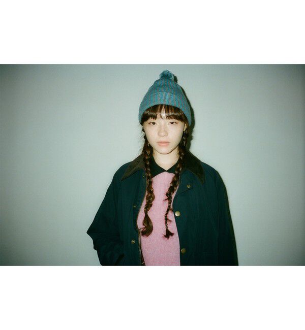 BEAMSBOY「【別注】INFIELDER DESIGN &times; BEAMS BOY / ストライプ ワッチ キャップ」|ニット帽|