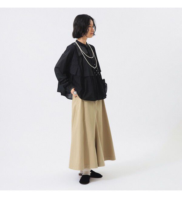 BEAMSBOY「【別注】TORI-TO &times; BEAMS BOY / レイヤード シャツ」|シャツ・ブラウス|