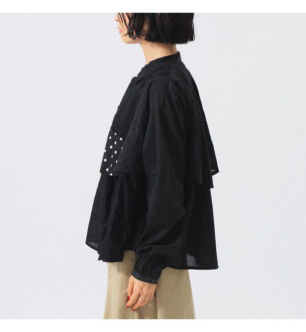 BEAMSBOY「【別注】TORI-TO &times; BEAMS BOY / レイヤード シャツ」|シャツ・ブラウス|
