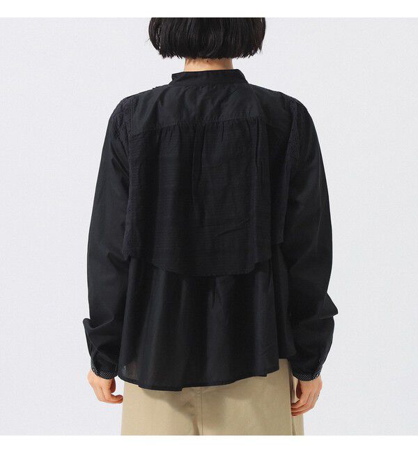 BEAMSBOY「【別注】TORI-TO &times; BEAMS BOY / レイヤード シャツ」|シャツ・ブラウス|