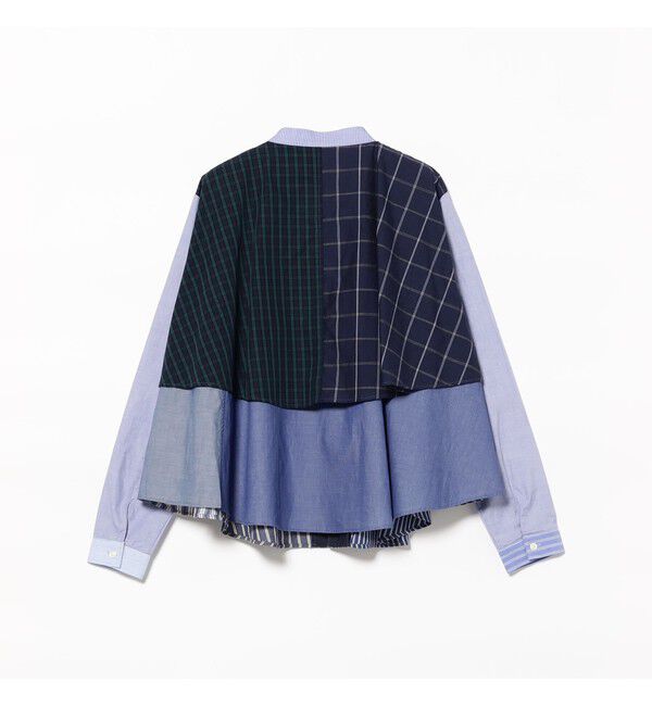 BEAMSBOY「【別注】TORI-TO &times; BEAMS BOY / レイヤード シャツ」|シャツ・ブラウス|