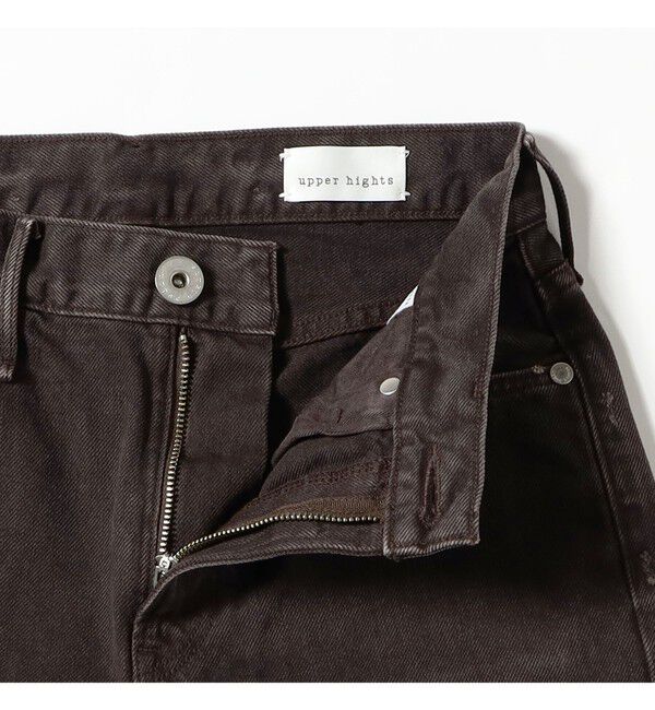 BEAMS SELECTION for WOMEN「upper hights / THE NIECE MIDRISE デニムパンツ〈ESPRESSO〉」|デニム|