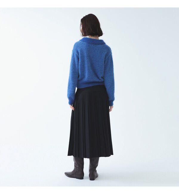 Ray BEAMS 「チェック プリーツ ミディ スカート」|スカート|