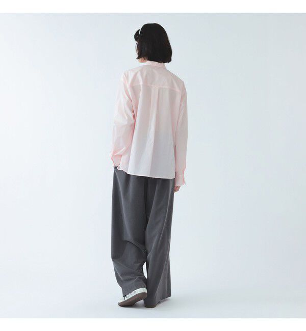 Ray BEAMS 「ネクタイ セット ビッグシャツ」|シャツ・ブラウス|