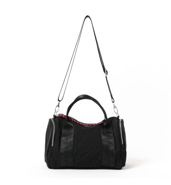 BEAMS SELECTION for WOMEN「【別注】CONTROL FREAK / ミリタリー チャーム ボストン バッグ」|ボストンバッグ|