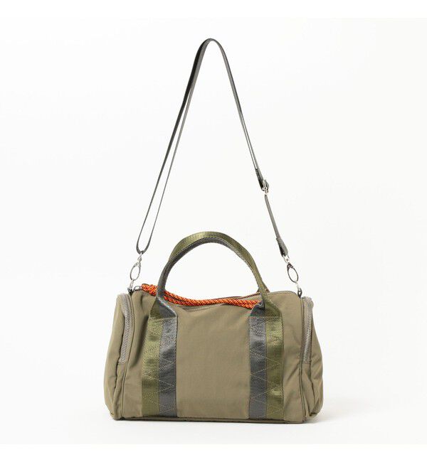 BEAMS SELECTION for WOMEN「【別注】CONTROL FREAK / ミリタリー チャーム ボストン バッグ」|ボストンバッグ|