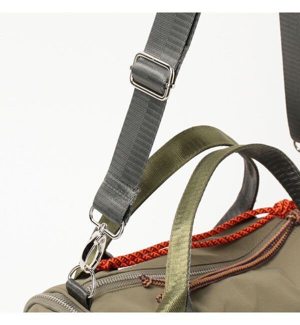 BEAMS SELECTION for WOMEN「【別注】CONTROL FREAK / ミリタリー チャーム ボストン バッグ」|ボストンバッグ|