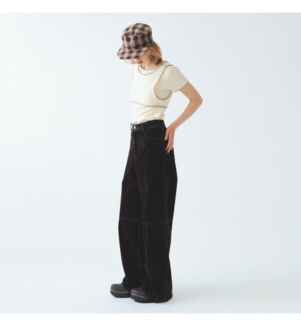 Ray BEAMS 「パイピング タンクトップ レイヤー Tシャツ」|Tシャツ・カットソー|