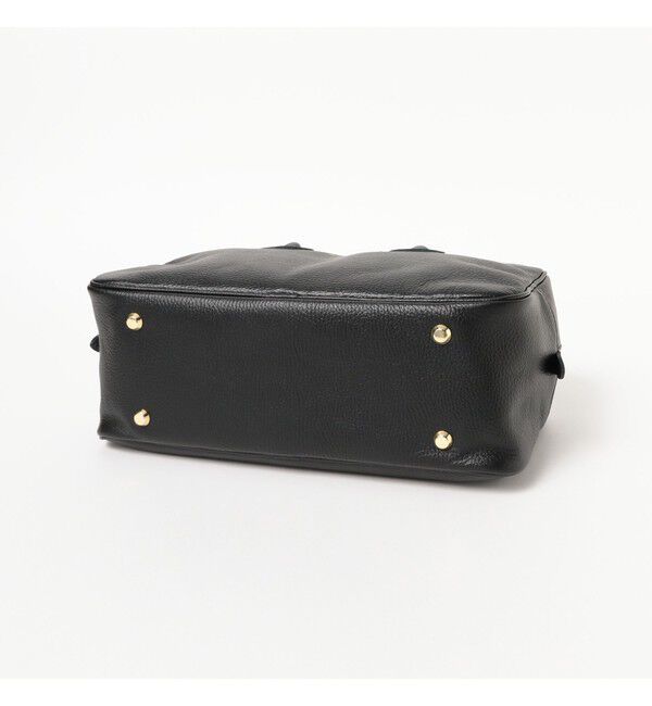 BEAMS SELECTION for WOMEN「YOUNG&OLSEN / EMBOSSED LEATHER STUDENT M バッグ」|ハンドバッグ|