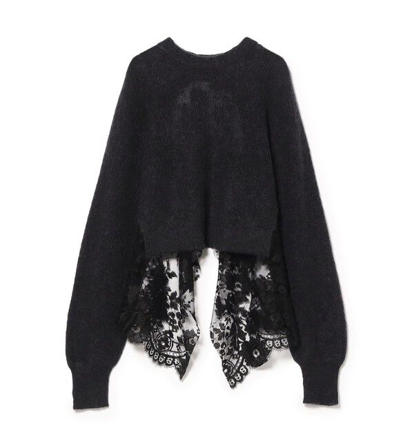 BEAMS SELECTION for WOMEN「maturely / レース クルー アンド ボレロ」|ニット・セーター|