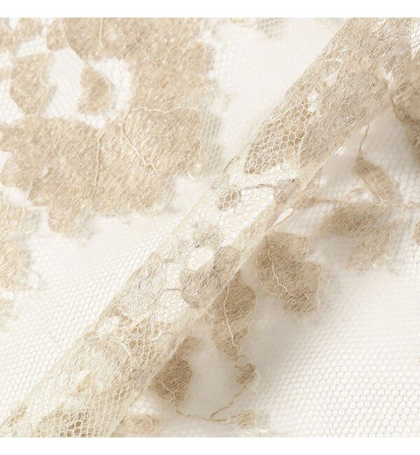BEAMS SELECTION for WOMEN「maturely / レース クルー アンド ボレロ」|ニット・セーター|