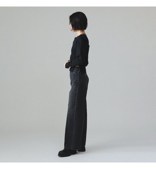 BEAMS SELECTION for WOMEN「maturely / サーマル ヘンリー ロングスリーブ Tシャツ」|Tシャツ・カットソー|