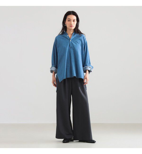 BEAMS SELECTION for WOMEN「TICCA / デニム チュニック」|シャツ・ブラウス|