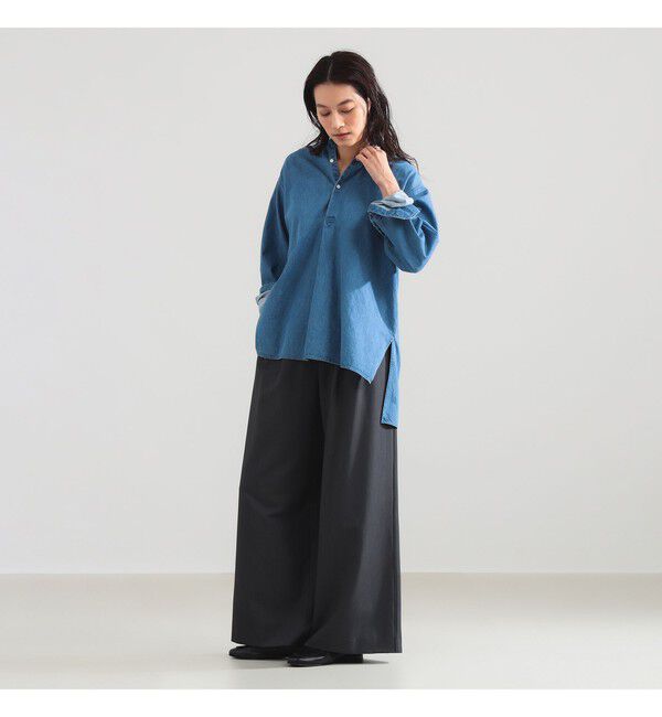 BEAMS SELECTION for WOMEN「TICCA / デニム チュニック」|シャツ・ブラウス|