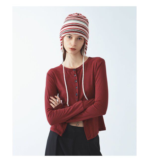 Ray BEAMS 「【別注】RACAL / イヤー ニット キャップ」|ニット帽|