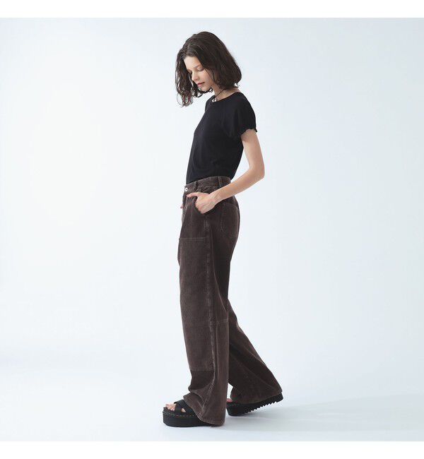 Ray BEAMS 「コーディロイ ニーパッチ パンツ」|その他|