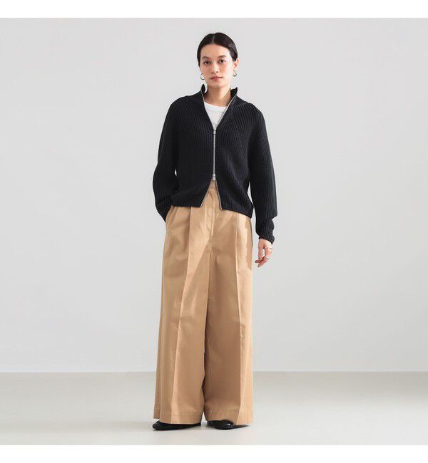 BEAMS SELECTION for WOMEN「BATONER / シネチャー ドライバーズ ニット」|ニット・セーター|