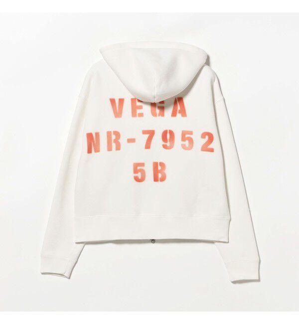 BEAMS SELECTION for WOMEN「【別注】HEAR MY NAME &times; maturely / プリント ジップ フーディー」|スウェット・ジャージ|