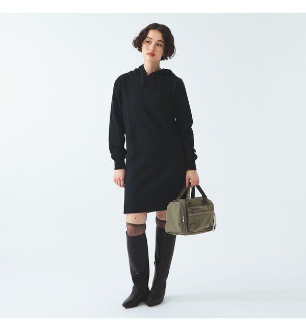 BEAMS SELECTION for WOMEN「【別注】Champion &times; Ray BEAMS / フーディー スウェット ワンピース」|ワンピース|NAVY