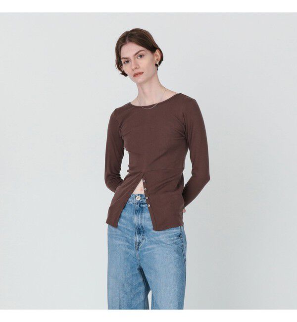 BEAMS SELECTION for WOMEN「【別注】MILLER / ロングスリーブ Tシャツ」|Tシャツ・カットソー|
